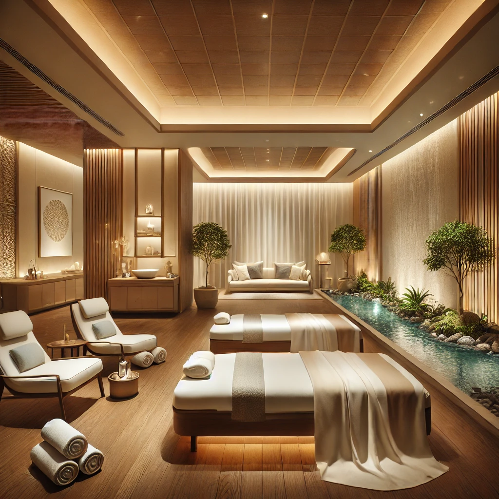 Luxury Spa Interior Design In Dubai Style Comfort Calm