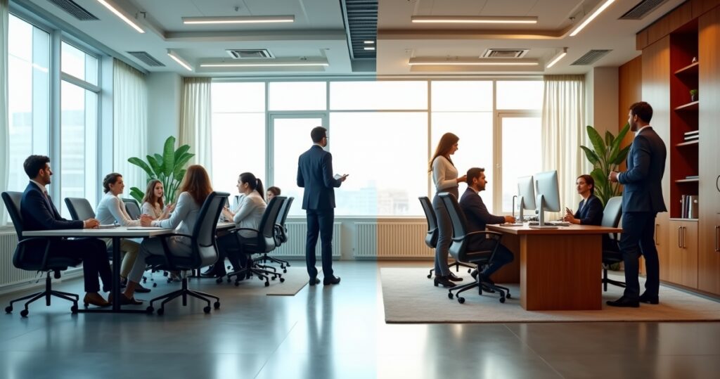 Open Plan vs Closed Office Layouts: Which is Best ?