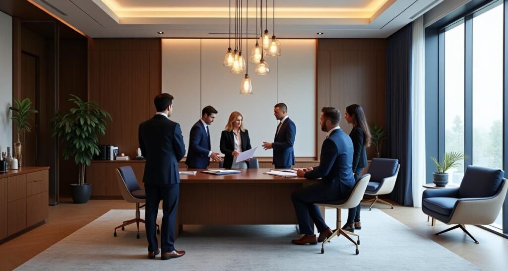 Key Elements to Consider for High-End Office Interior Design