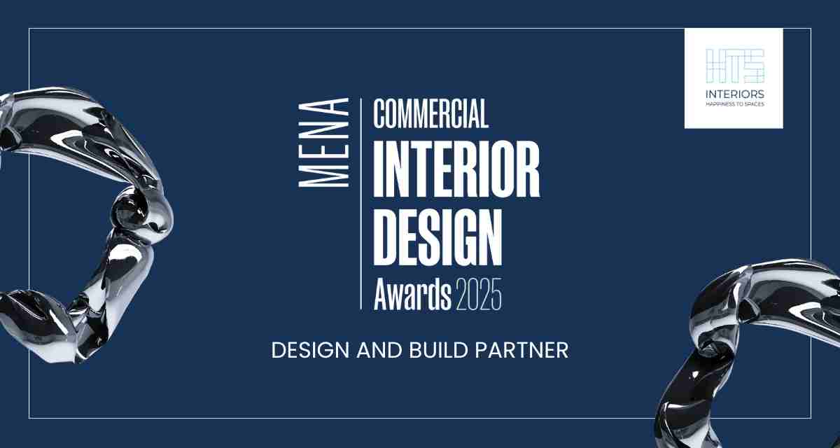 HTS Interiors is the Official Design & Build Partner for CID MENA Awards 2025