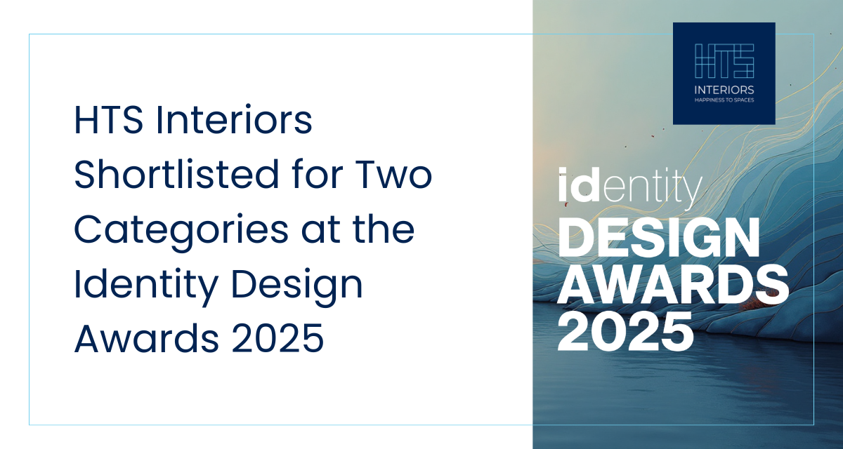 HTS Interiors Shortlisted for Two Categories at the Identity Design Awards 2025