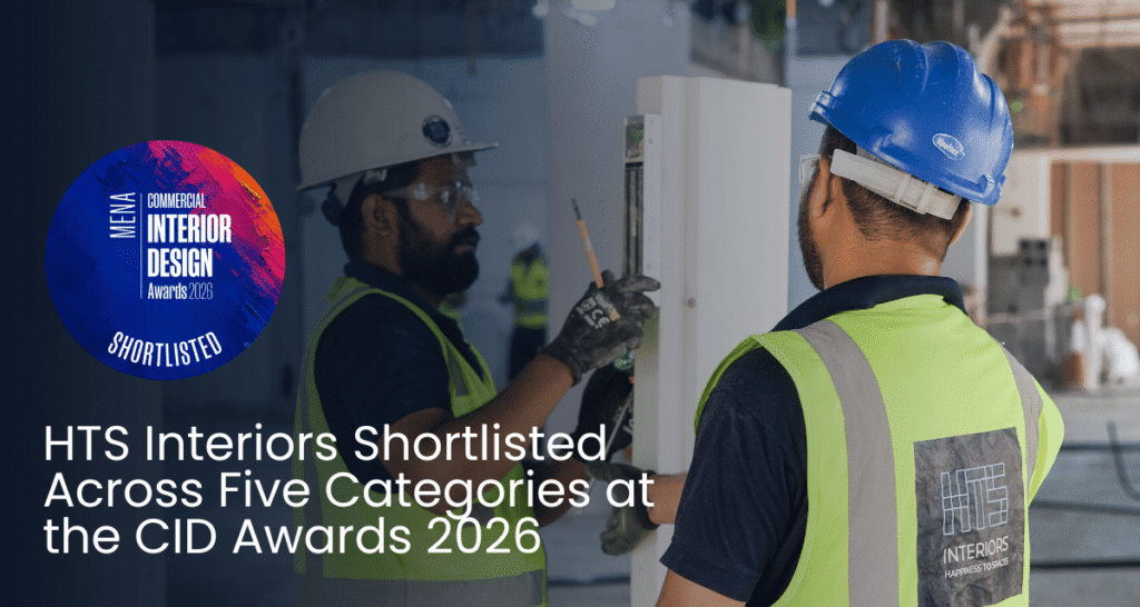HTS Interiors Shortlisted Across Five Categories at the CID Awards 2026
